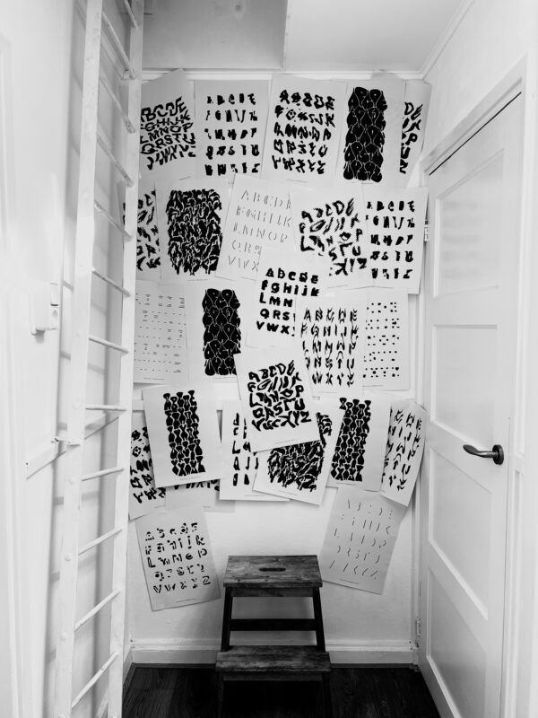 Experimental Alphabet 1.0–1.16 by Laura Ketting